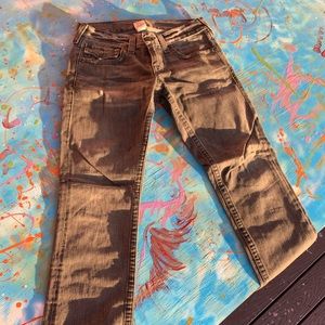 Dope grey true religion jeans size 30 men’s style